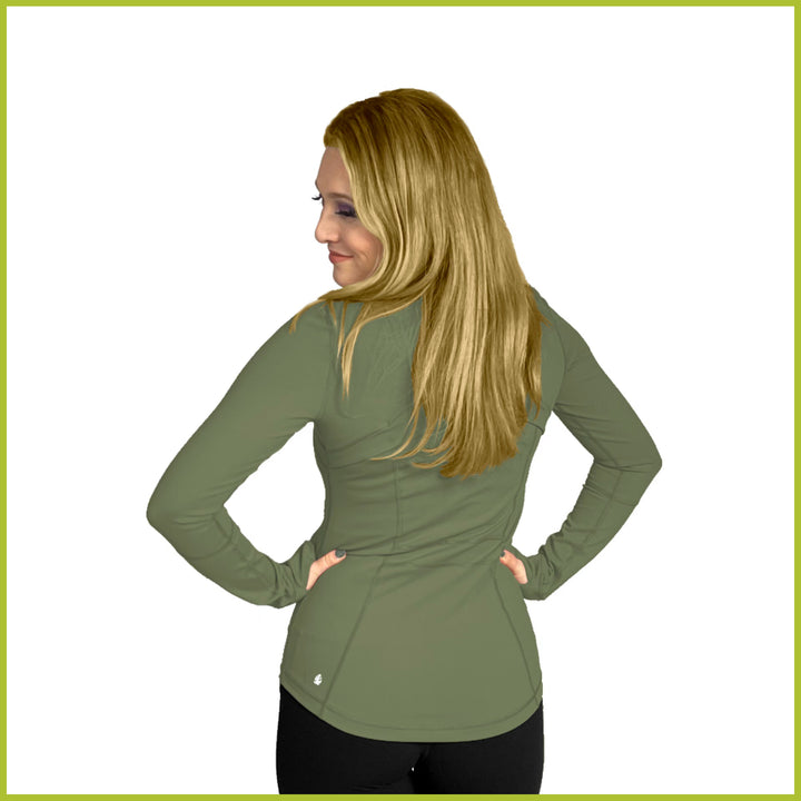 Classy Contour Zip-Up
