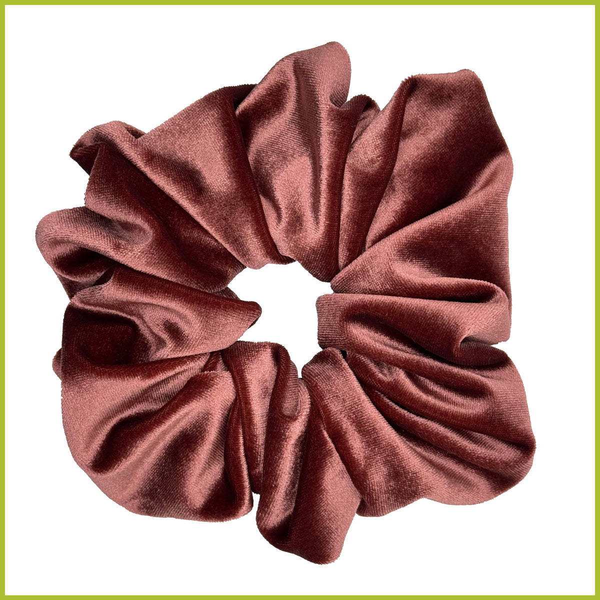 Velvet Vibe Scrunchie – Joy Casualwear