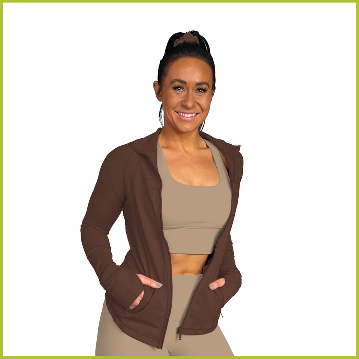 Classy Contour Zip-Up