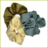 Sleek Satin Scrunchie Set