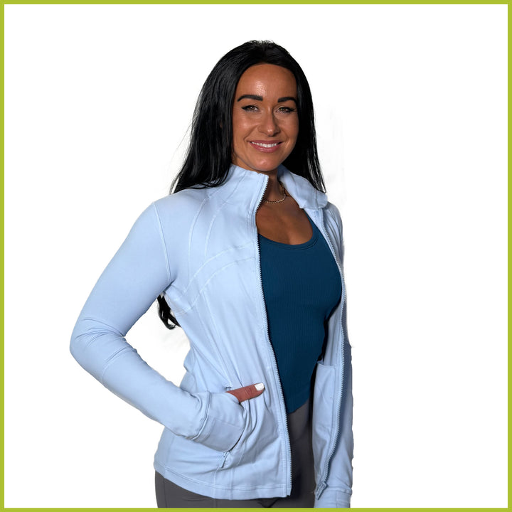 Classy Contour Zip-Up