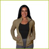 Classy Contour Zip-Up