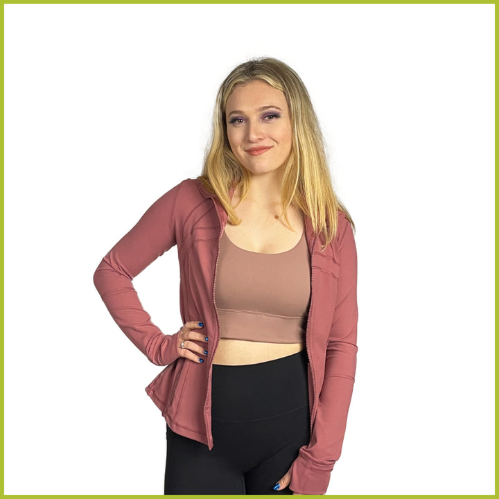 Classy Contour Zip-Up